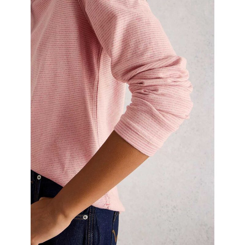 White Stuff Clara Ls Sparkle Tee image number 2